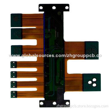 Rigid-flex Consumer Electronic PCB Board with Immersion Pin Surface Finish and 0.6mm Hole Size
